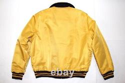 Vintage Polo Sport Ralph Lauren Varsity P Wing Reversible Jacket Navy Sz L Rare