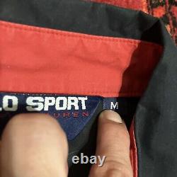Vintage Polo Sport Ralph Lauren Windbreaker Bomber Style USA Medium