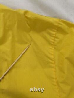 Vintage Polo Sport Ralph Lauren Windbreaker Light Jacket Size Large Yellow Blue