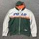 Vintage Polo Sport Ralph Lauren Zip Up Hoodie Jacket T-shirt Size L/xl Y2k