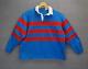 Vintage Polo Sport Rugby Shirt Ralph Lauren Red And Blue Preppy Size Large