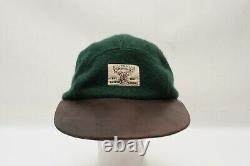 Vintage Polo Sportsman Ralph Lauren Long Extended Bill Wool / Leather Hat Cap