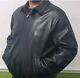 Vintage Polo By Ralph Lauren Lambskin Leather Jacket Black Men's Size Xl