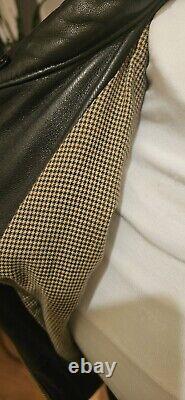 Vintage Polo by Ralph Lauren Lambskin Leather Jacket Black Men's Size XL