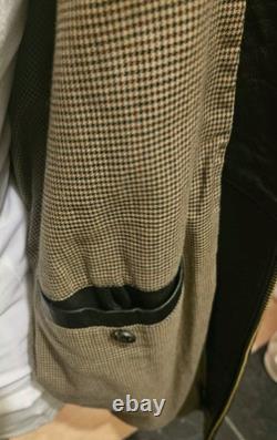 Vintage Polo by Ralph Lauren Lambskin Leather Jacket Black Men's Size XL