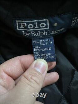 Vintage Premium Polo Ralph Lauren Wool Jacket Mint Condition Size M