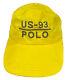 Vintage Rare Polo Ralph Lauren Original Polo Us-93 Hat Sz. Med Yellowithnavy Read