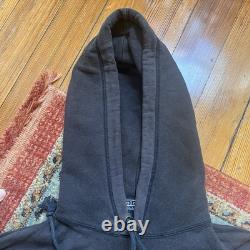 Vintage RARE Polo Sport Ralph Lauren Polo Bear Black Hoodie Sweatshirt Large
