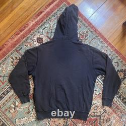 Vintage RARE Polo Sport Ralph Lauren Polo Bear Black Hoodie Sweatshirt Large