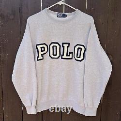 Vintage Ralph Lauren Joe Pesci Polo Spell Out Sweatshirt