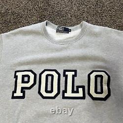 Vintage Ralph Lauren Joe Pesci Polo Spell Out Sweatshirt
