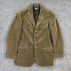 Vintage Ralph Lauren Mens Jacket Large Brown Corduroy Blazer Sport Coat Polo Rl