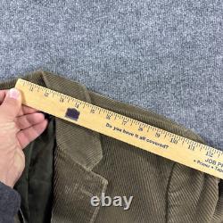 Vintage Ralph Lauren Mens Jacket Large Brown Corduroy Blazer Sport Coat Polo RL
