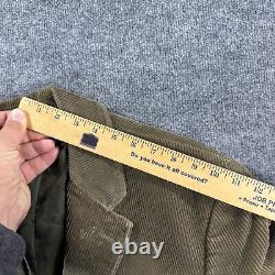 Vintage Ralph Lauren Mens Jacket Large Brown Corduroy Blazer Sport Coat Polo RL
