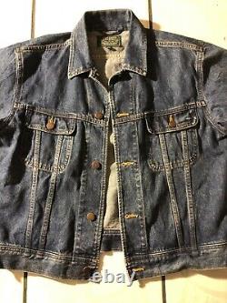 Vintage Ralph Lauren Polo Bear Denim Jacket