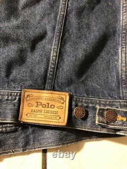 Vintage Ralph Lauren Polo Bear Denim Jacket