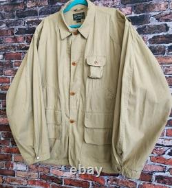 Vintage Ralph Lauren Polo Country Coat Jacket XL Sportman Hunting Safari Chore