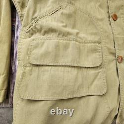 Vintage Ralph Lauren Polo Country Coat Jacket XL Sportman Hunting Safari Chore