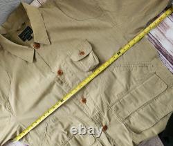 Vintage Ralph Lauren Polo Country Coat Jacket XL Sportman Hunting Safari Chore