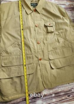 Vintage Ralph Lauren Polo Country Coat Jacket XL Sportman Hunting Safari Chore