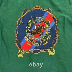 Vintage Ralph Lauren Polo Equestrian Bridle Sportsman P Wing Stadium Ski Sz XL