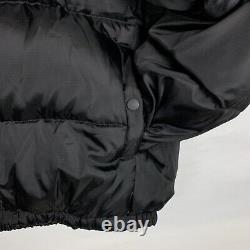 Vintage Ralph Lauren Polo Mens Parka Jacket Coat Lrg Down Black Puffer Full Zip