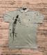 Vintage Ralph Lauren Polo Shirt Men's Small Custom Fit Fossil Print Rare R. L
