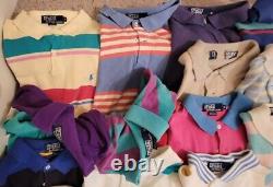 Vintage Ralph Lauren Polo Shirts Lot of 24 1990s