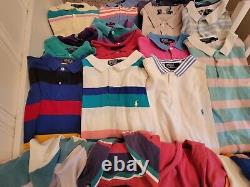 Vintage Ralph Lauren Polo Shirts Lot of 24 1990s