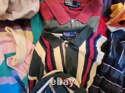 Vintage Ralph Lauren Polo Shirts Lot of 24 1990s