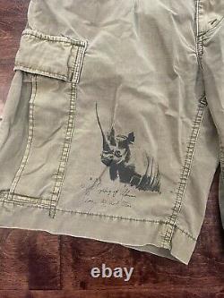 Vintage Ralph Lauren Polo Sport Africa Safari P Wing Stadium Ski Snow USA Sz 36