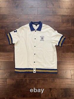 Vintage Ralph Lauren Polo Sport Basketball P Wing Stadium Ski Snow Beach Sz XXL