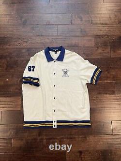 Vintage Ralph Lauren Polo Sport Basketball P Wing Stadium Ski Snow Beach Sz XXL