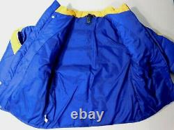Vintage Ralph Lauren Polo Sport Puffer Jacket Men's Large/Medium Blue Spellout