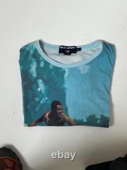 Vintage Ralph Lauren Polo Sport XL graphic tee. Good condition, minor defects