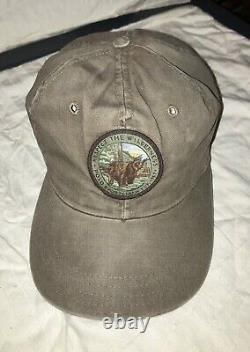 Vintage Ralph Lauren Polo Sportsman Respect The Wilderness Olive Green Hat