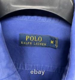 Vintage Ralph Lauren Polo Sportsman Rod Gun Club Button Down Shirt Sz Med 1992 S