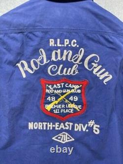 Vintage Ralph Lauren Polo Sportsman Rod Gun Club Button Down Shirt Sz Med 1992 S