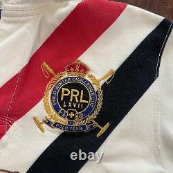 Vintage Ralph Lauren Stadium Horse Sportsman P Wing Polo Sport Equtrian Sz M