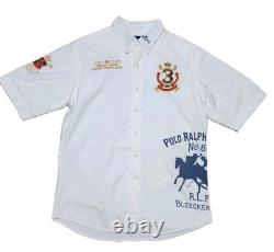 Vintage Rare 90s Polo Ralph Lauren PRL Club Bleecker RLPC Crest Rugby Lot Of 3