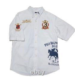 Vintage Rare 90s Polo Ralph Lauren PRL Club Bleecker RLPC Crest Rugby Lot Of 3