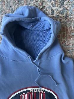 Vintage Rare Polo Ralph Lauren Skate Polo Pro Polo Skate Hoodie Size XL