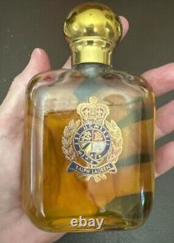 Vintage Rare Ralph Lauren Polo Crest large 4oz Eau de Toilette EDT cologne