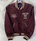 Vintage Style Youth Polo Ralph Lauren Red New York Embroidered Varsity Jacket M