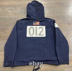 Vintage Super Rare Polo Ralph Lauren Team USA Patch Full Zip Jacket Large