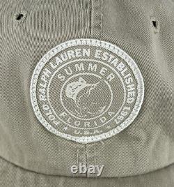 Vintage USA Polo Ralph Lauren Cap M Medium Hat Florida Summer Cotton