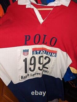 Vintage polo ralph lauren rugby xl 1992