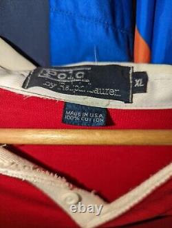 Vintage polo ralph lauren rugby xl 1992