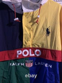 Vintage polo ralph lauren windbreaker M
