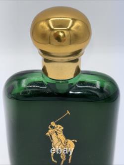 Vintage ralph lauren polo green Bottle cologne 4 OZ Sprayer Bottle Full! 1978